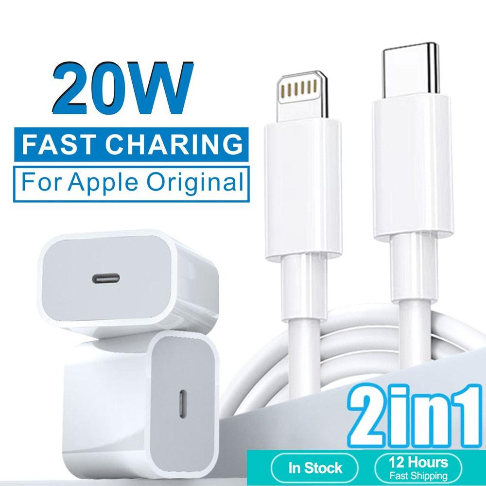 20W Fast Charger For iPhone - Sterilamo