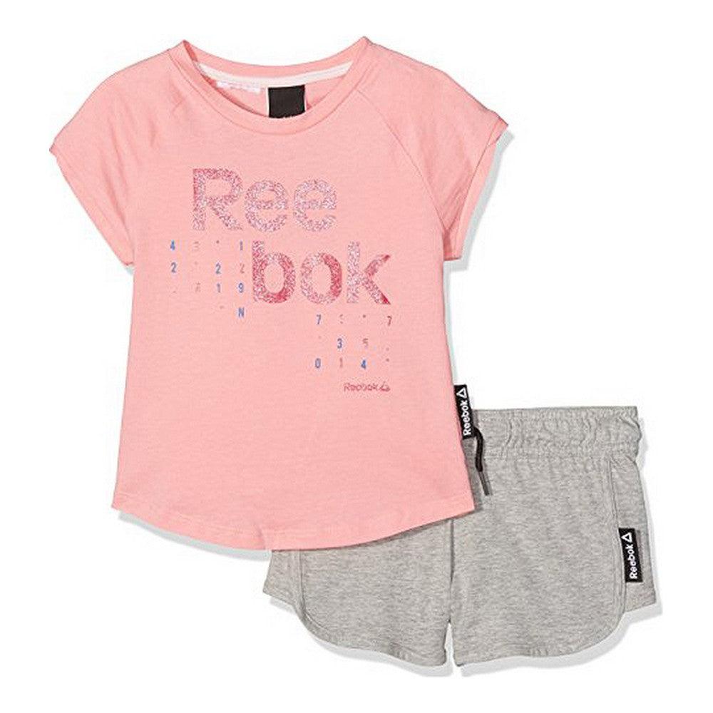 Children's Sports Outfit Reebok G ES SS BK4374 Pink - Sterilamo