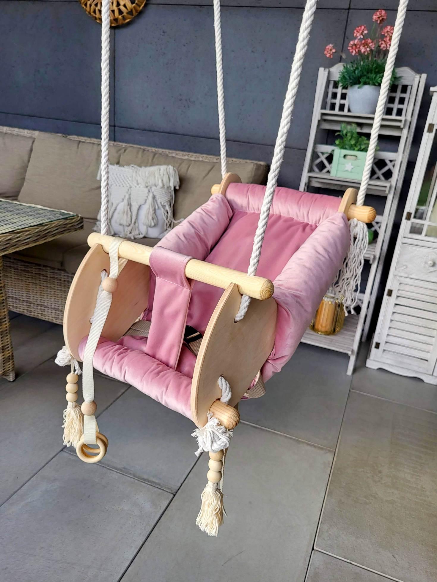 Cradle-swing , pink - Sterilamo