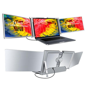 2023 portable 14 inch laptop triple screen laptop screen extender - Sterilamo