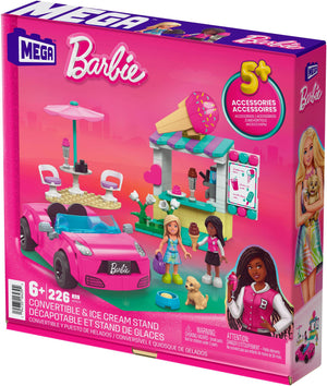 Barbie MEGA Bauset Cabrio & Eisstand - Sterilamo