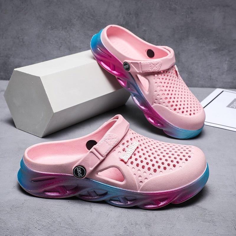 Colorful Beach Crocs - Sterilamo