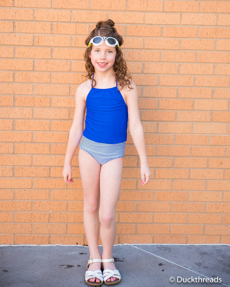 Janela Bay Royal Blue Swim top - Sterilamo