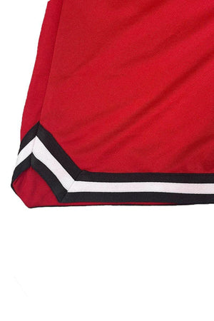 Mens Striped Basketball Active Jordan Shorts - Sterilamo