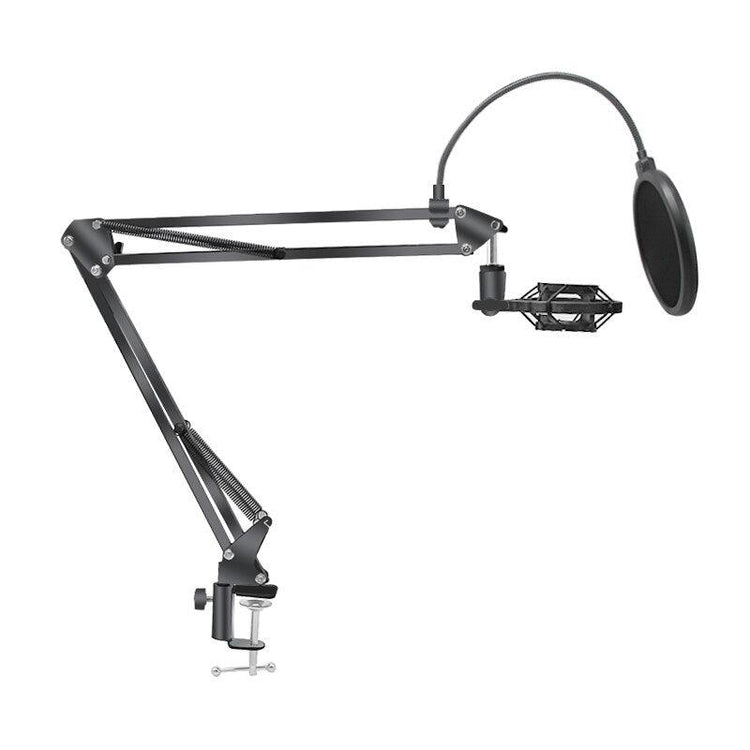 Usb Computer Condenser Microphone Kit With Adjustable Scissor Arm - Sterilamo