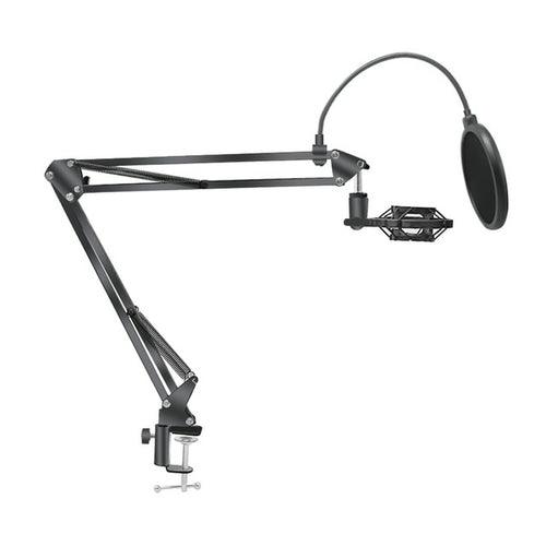 Usb Computer Condenser Microphone Kit With Adjustable Scissor Arm - Sterilamo