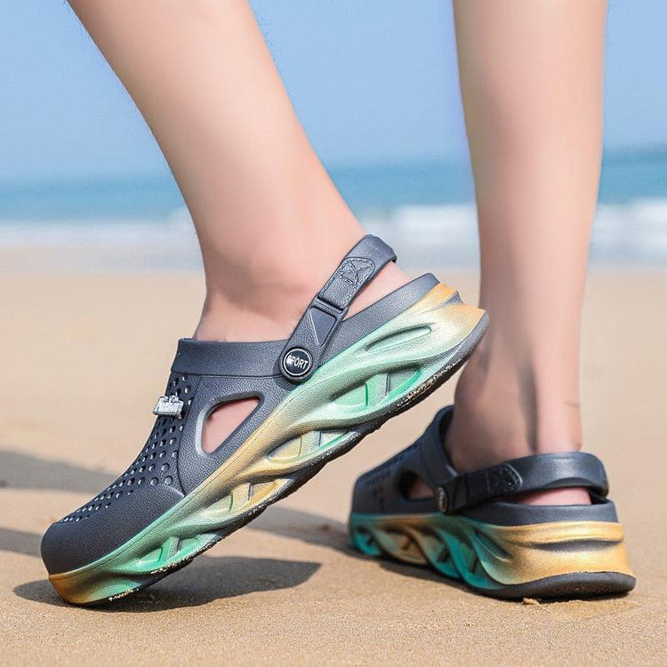 Colorful Beach Crocs - Sterilamo