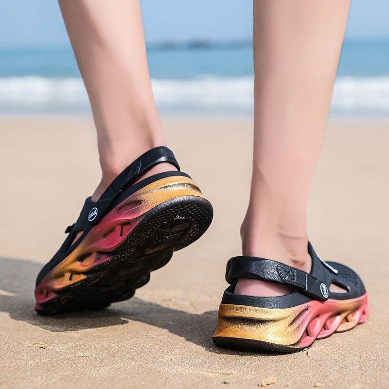 Colorful Beach Crocs - Sterilamo