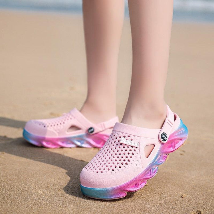 Colorful Beach Crocs - Sterilamo